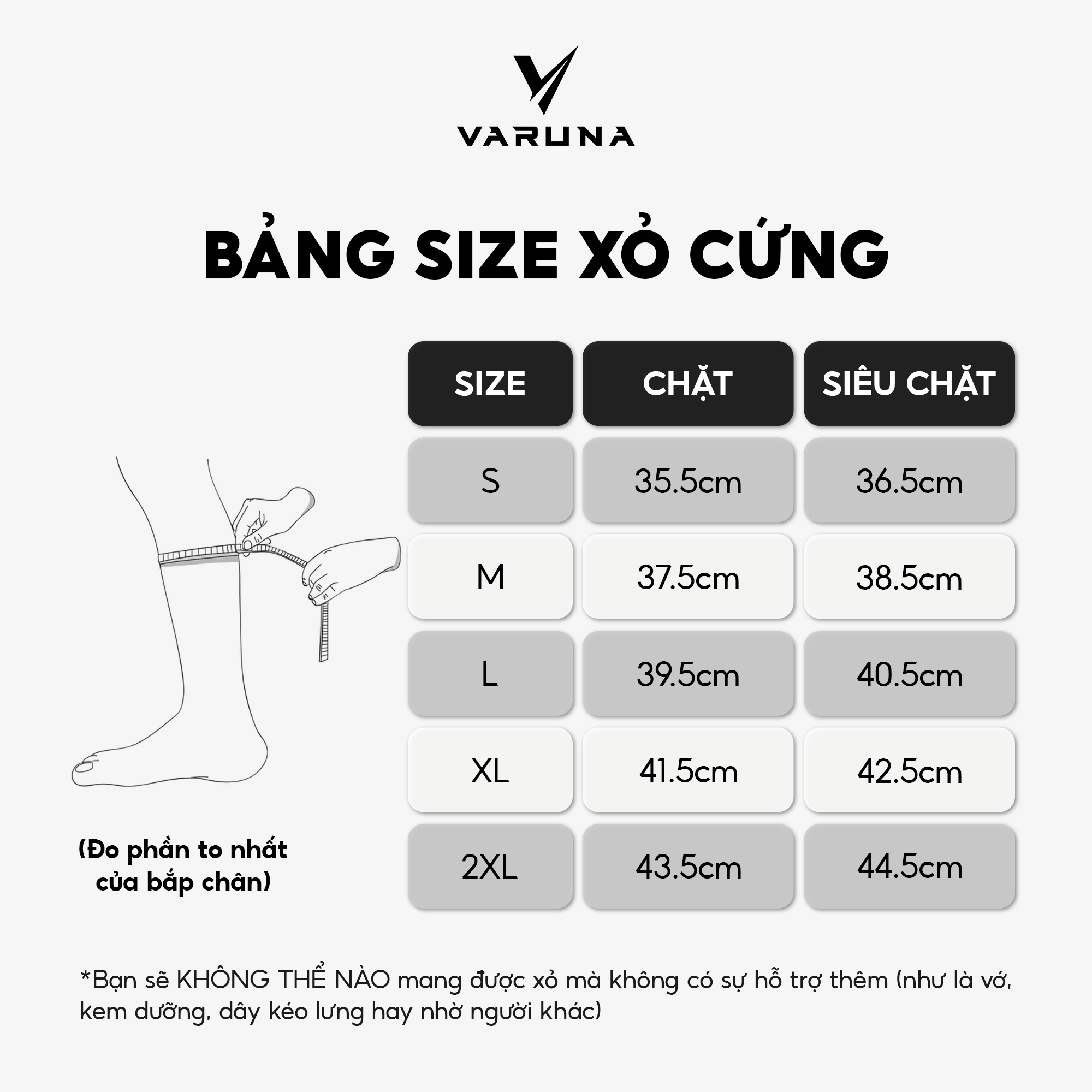 8 Xỏ gối cứng VARUNA