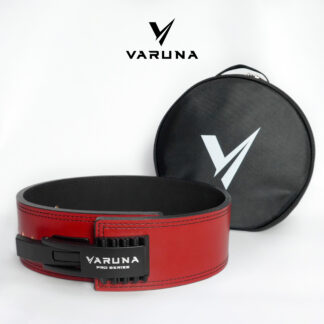 Đai Lưng Tập Gym VARUNA Stealth 10mm Khóa PAL/VAL Đỏ Maroon