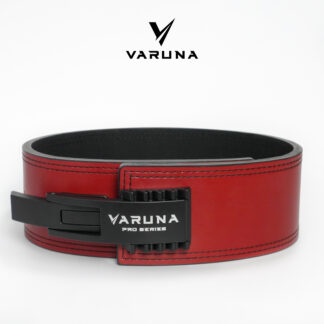 Đai Lưng Tập Gym VARUNA Stealth 10mm Khóa PAL/VAL Đỏ Maroon
