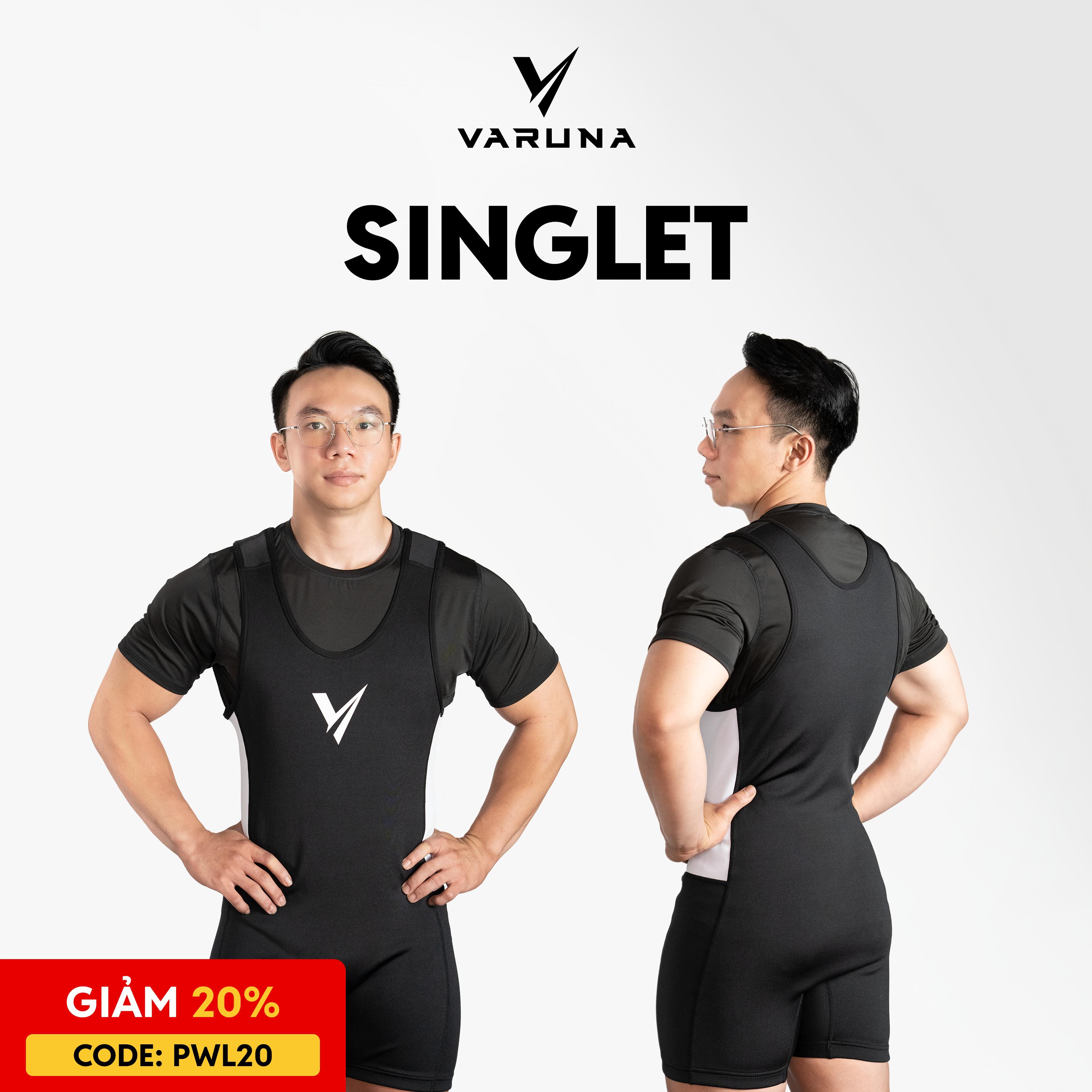 1 - voucher powerlifting singlet