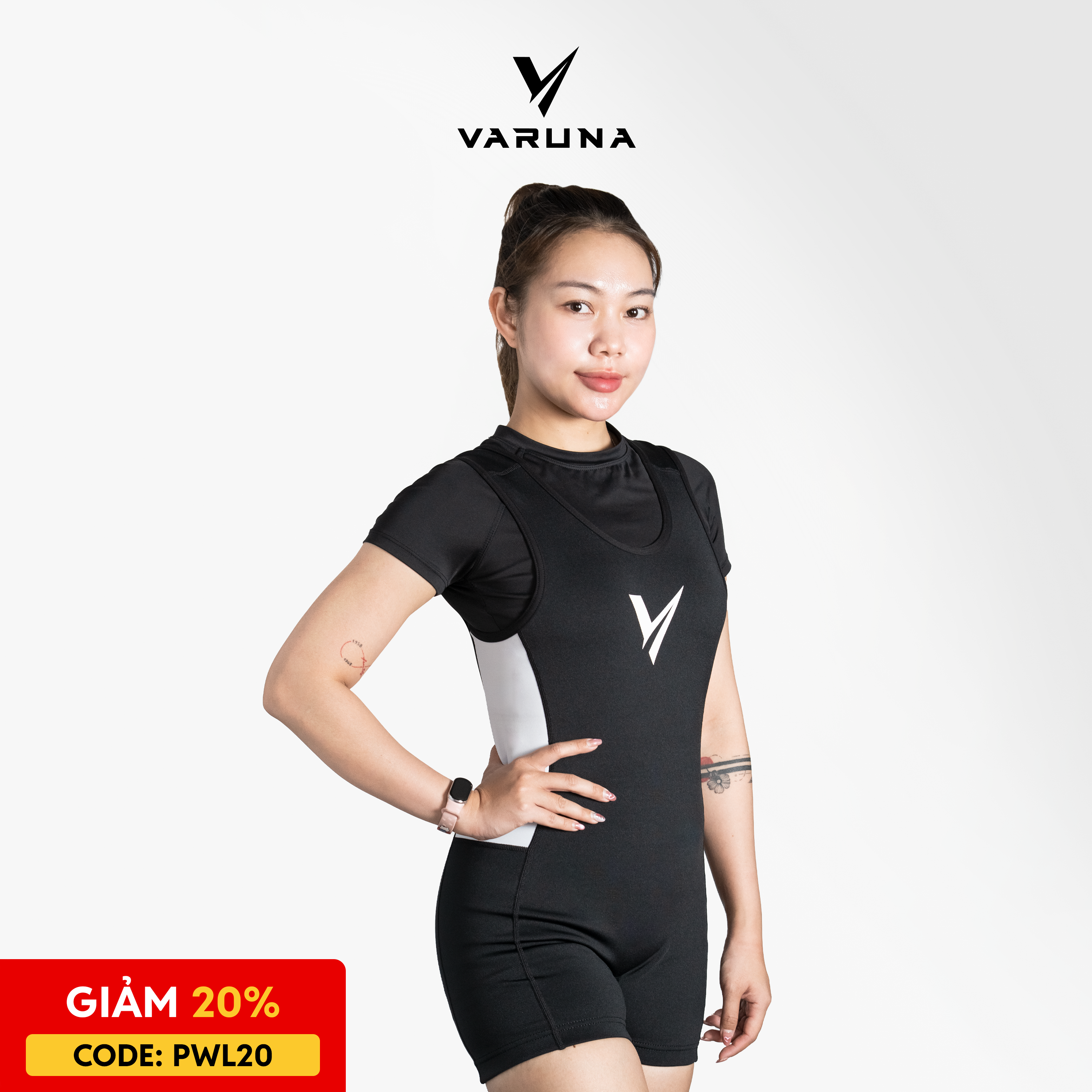8 powerlifting singlet