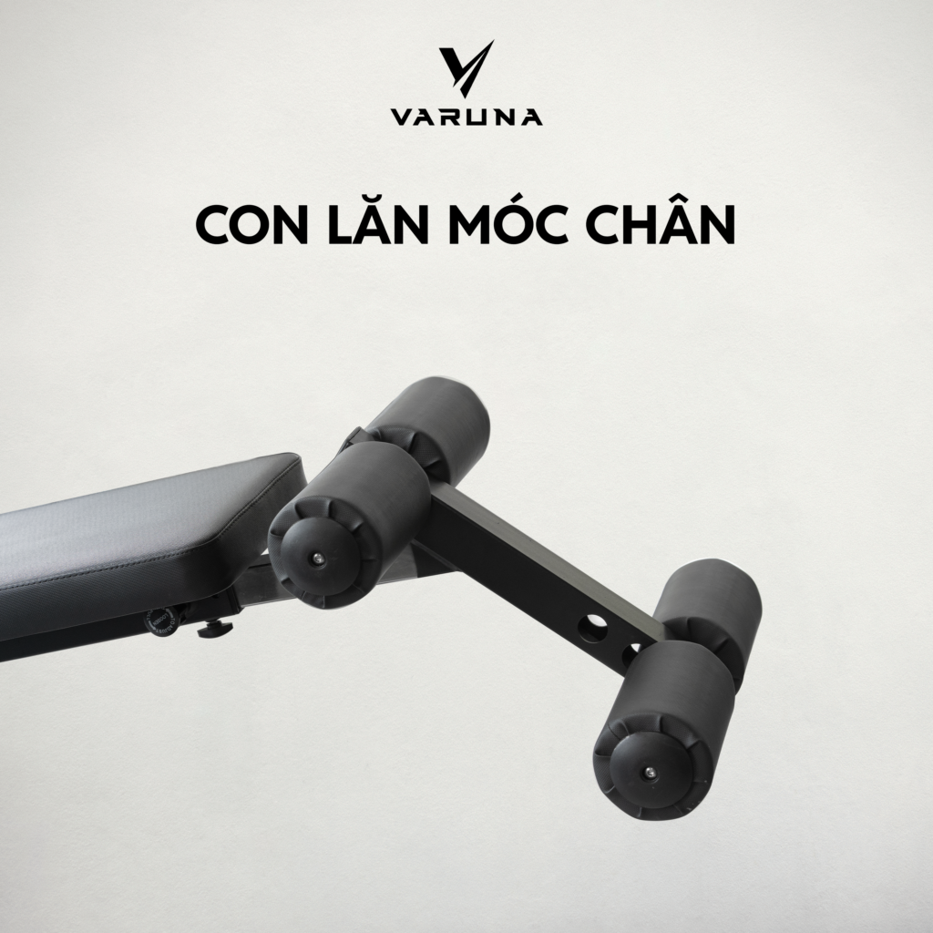 Con lăn móc chân ghế bench